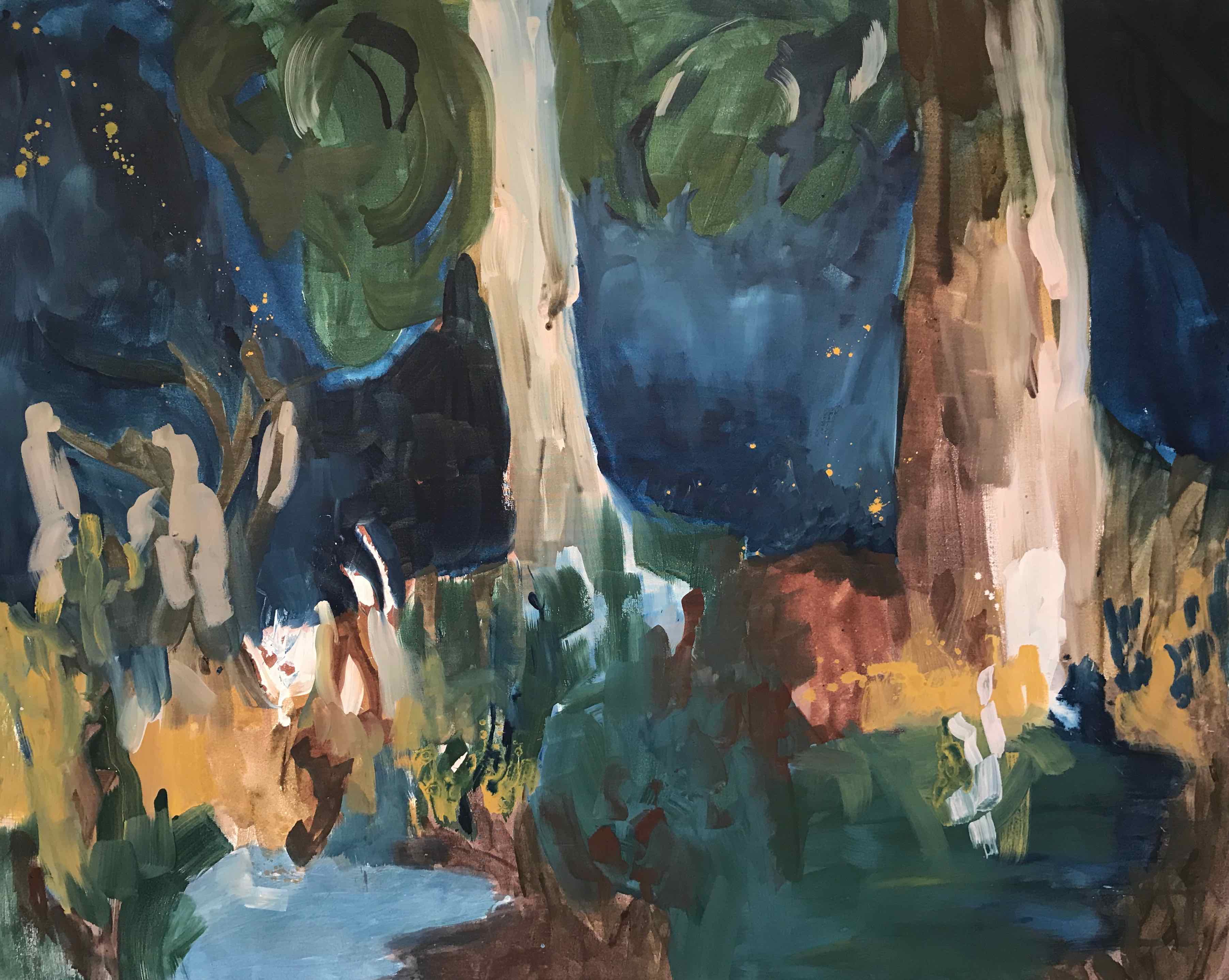 Night Forest I,  150x120
